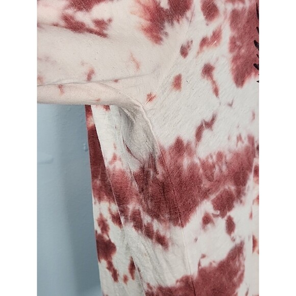 Torrid Raise Some Hell Classic Fit Size 1 Tie Dye 3/4 Sleeve Skull T Shirt 14/16 - Picture 7 of 10
